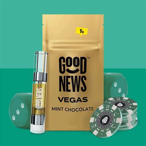 Photograph of product: Vegas Mint Chocolate - Cartridge 1g