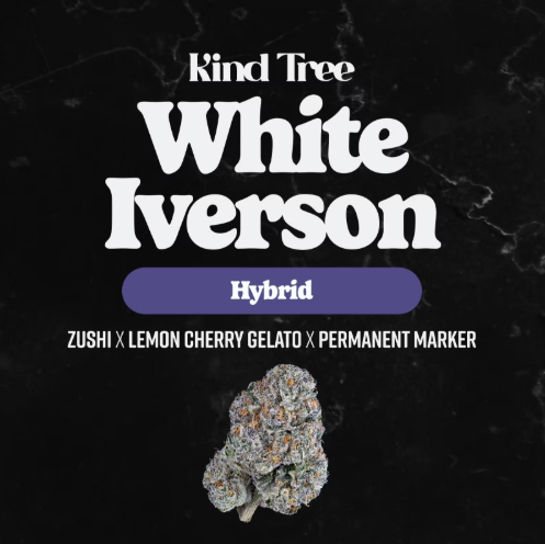 Photograph of product: Kind Tree - White Iverson - - Flower - 3.5g