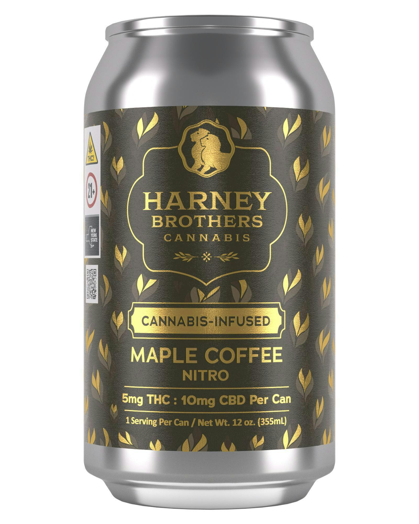 Photograph of Product: Harney Brothers Cannabis - Maple Coffee Nitro Can 12oz