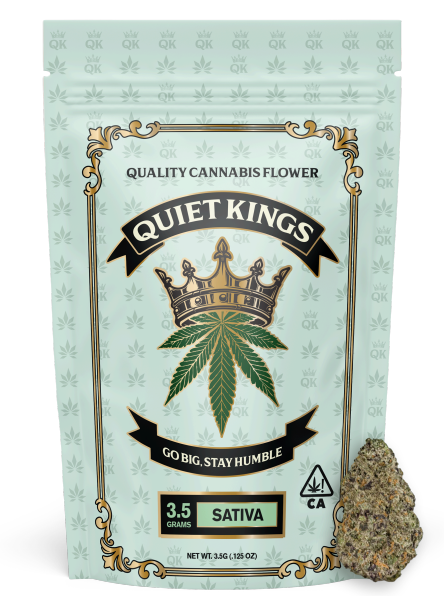 Photograph of product: Quiet Kings 3.5g Jet Fuel