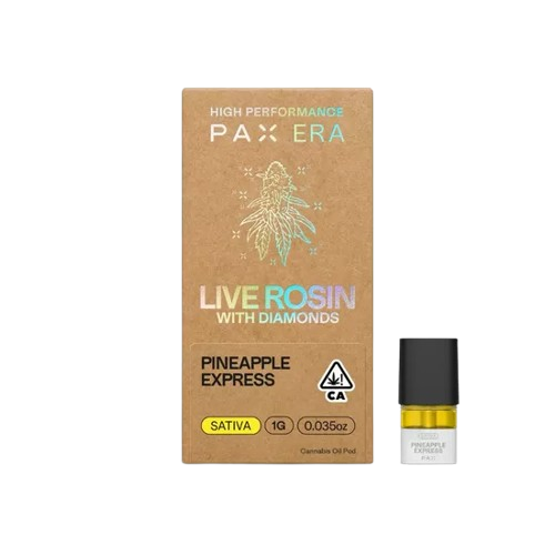 Photograph of product: Live Rosin Pax Pod - Pineapple Express