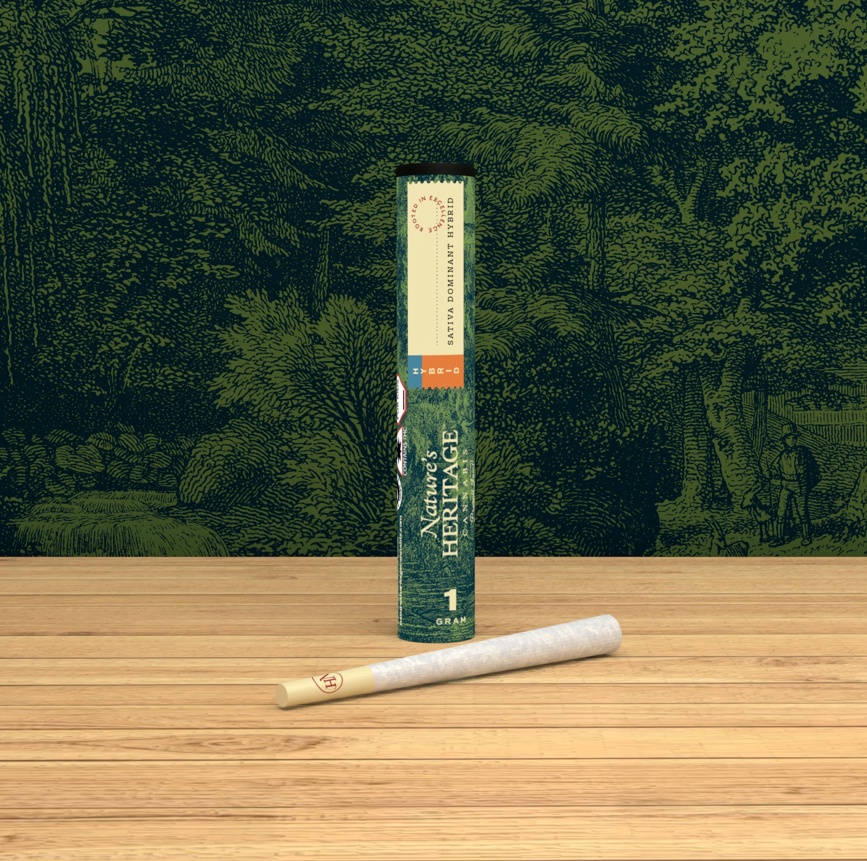 Photograph of product: Lilac Diesel | Single Pre-Roll | 1g