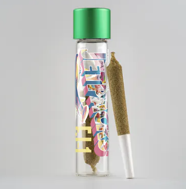 Photograph of product: Grape Jelly | 0.6g Kief-coated Infused Pre-roll
