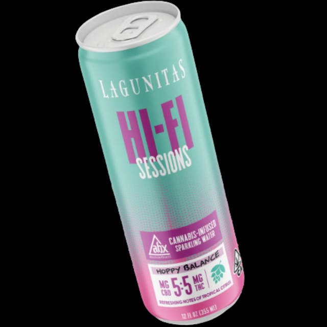 Photograph of product: Hoppy Balance 5:5 4pk Sparkling Water - 