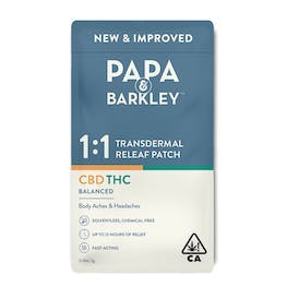 Photograph of product: Releaf Patch 1:1 CBD:TH-oui