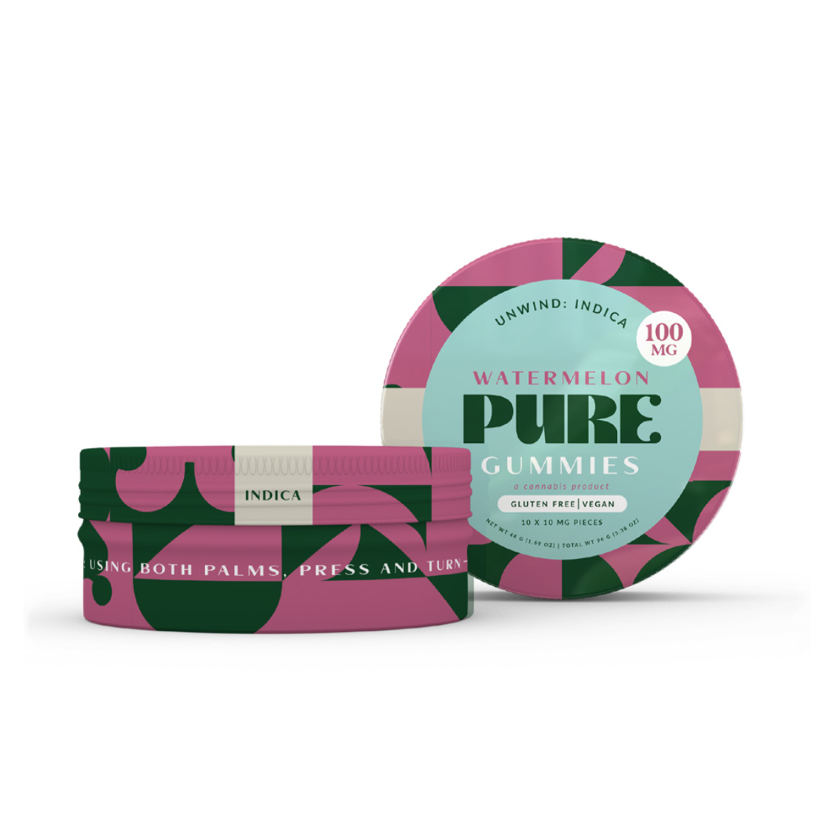 Photograph of product: Watermelon Oui'd Gummies | 100mg