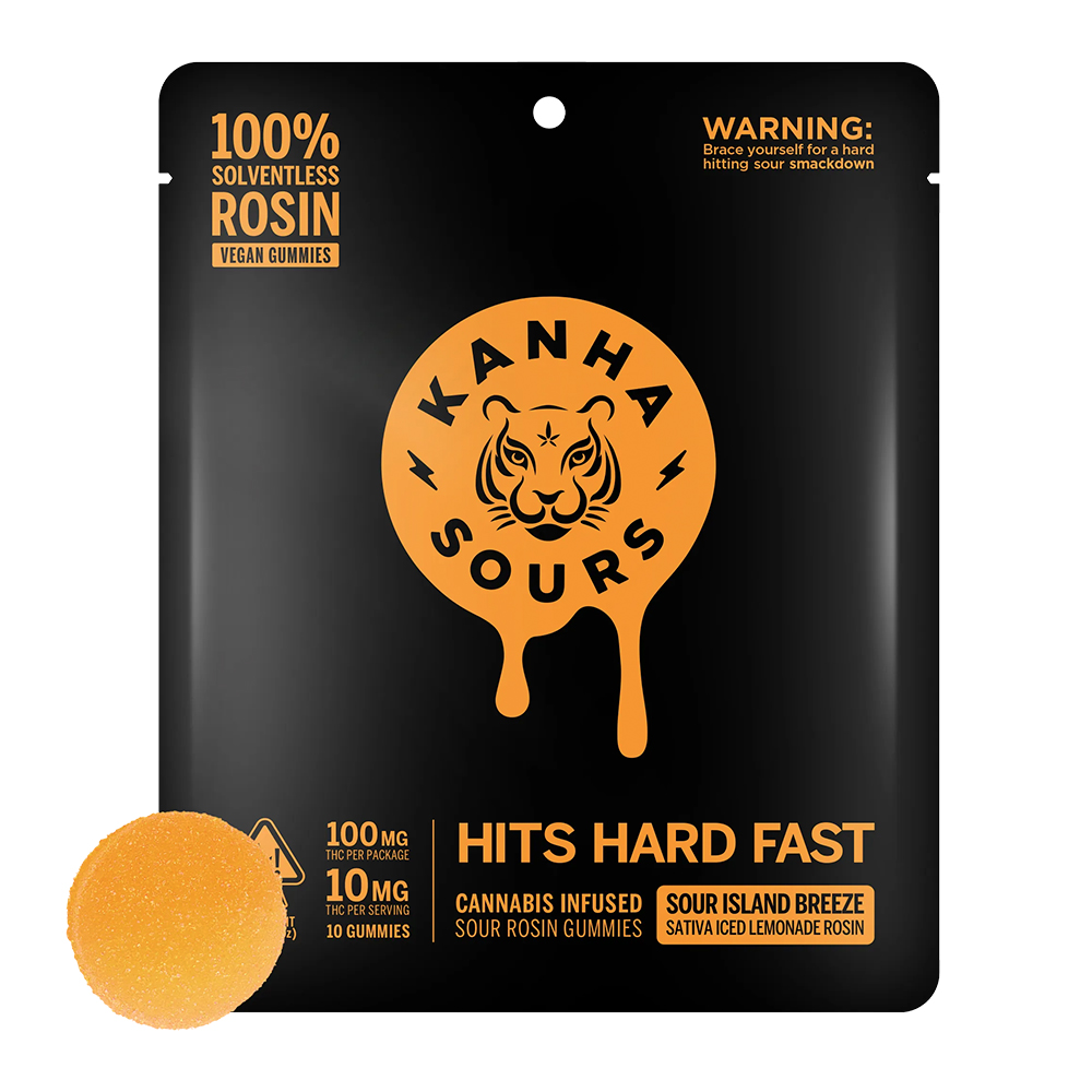 Photograph of product: Sour Island Breeze [10pk] (100mg)
