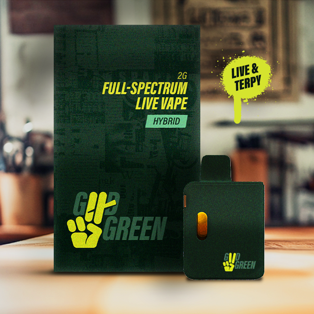 Photograph of product: GOOD GREEN Pen Live 2000mg: Durban Z