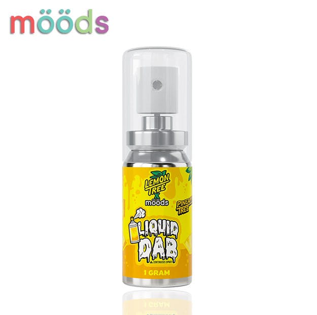 Photograph of product: Lemon Tree x Moods - Pineapple Liquid Dab - 1000mg - 