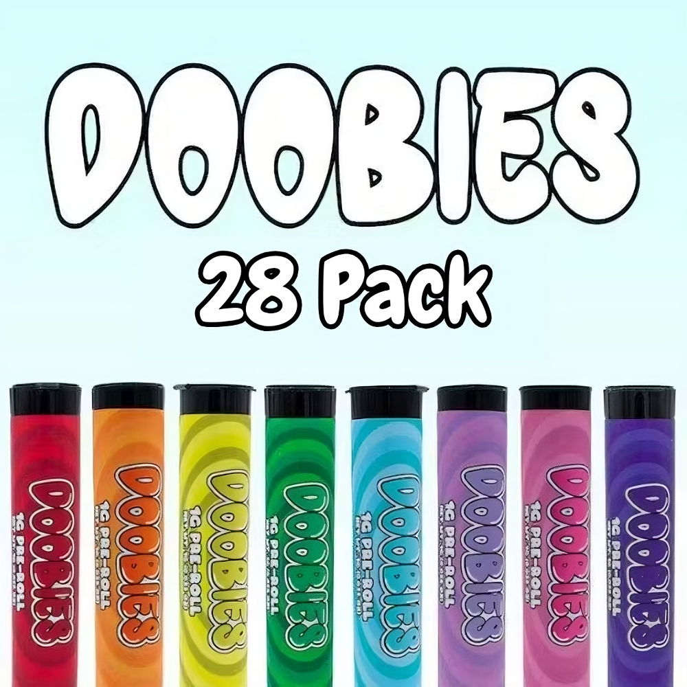 Photograph of product: Doobies - Beach Babe - 28pk of 1g Pre-Rolls