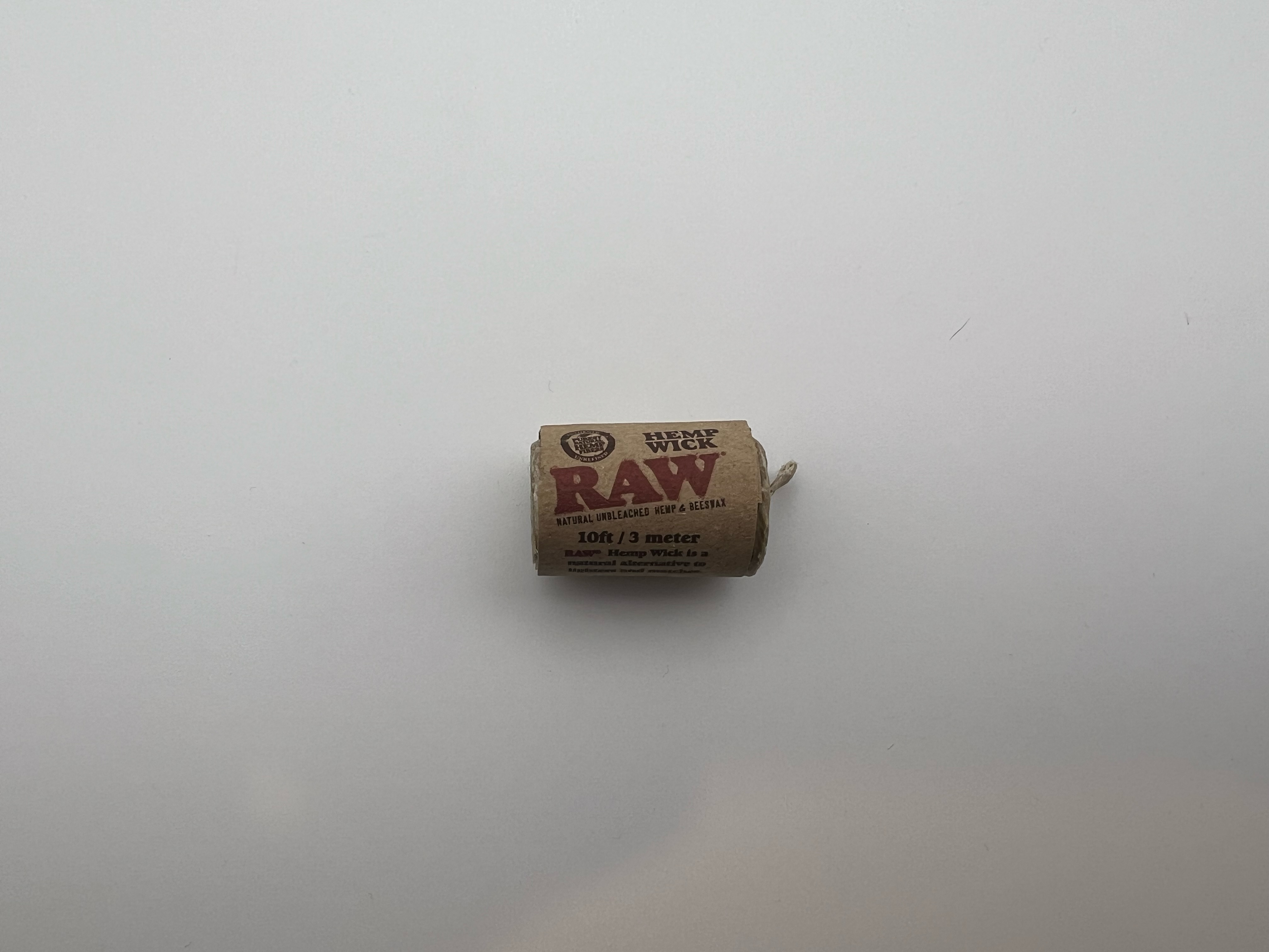 Photograph of product: Raw | Hemp Wick