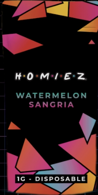 Photograph of product: Watermelon Sangria | Disposable 1g