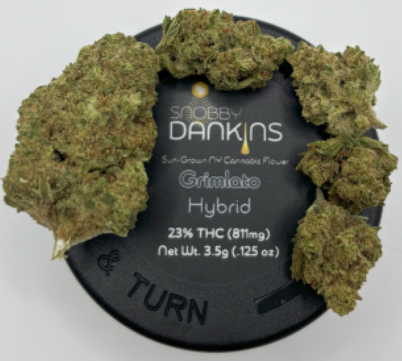 Photograph of product: Snobby Dankins | Grimlato | Flower - 3.5g