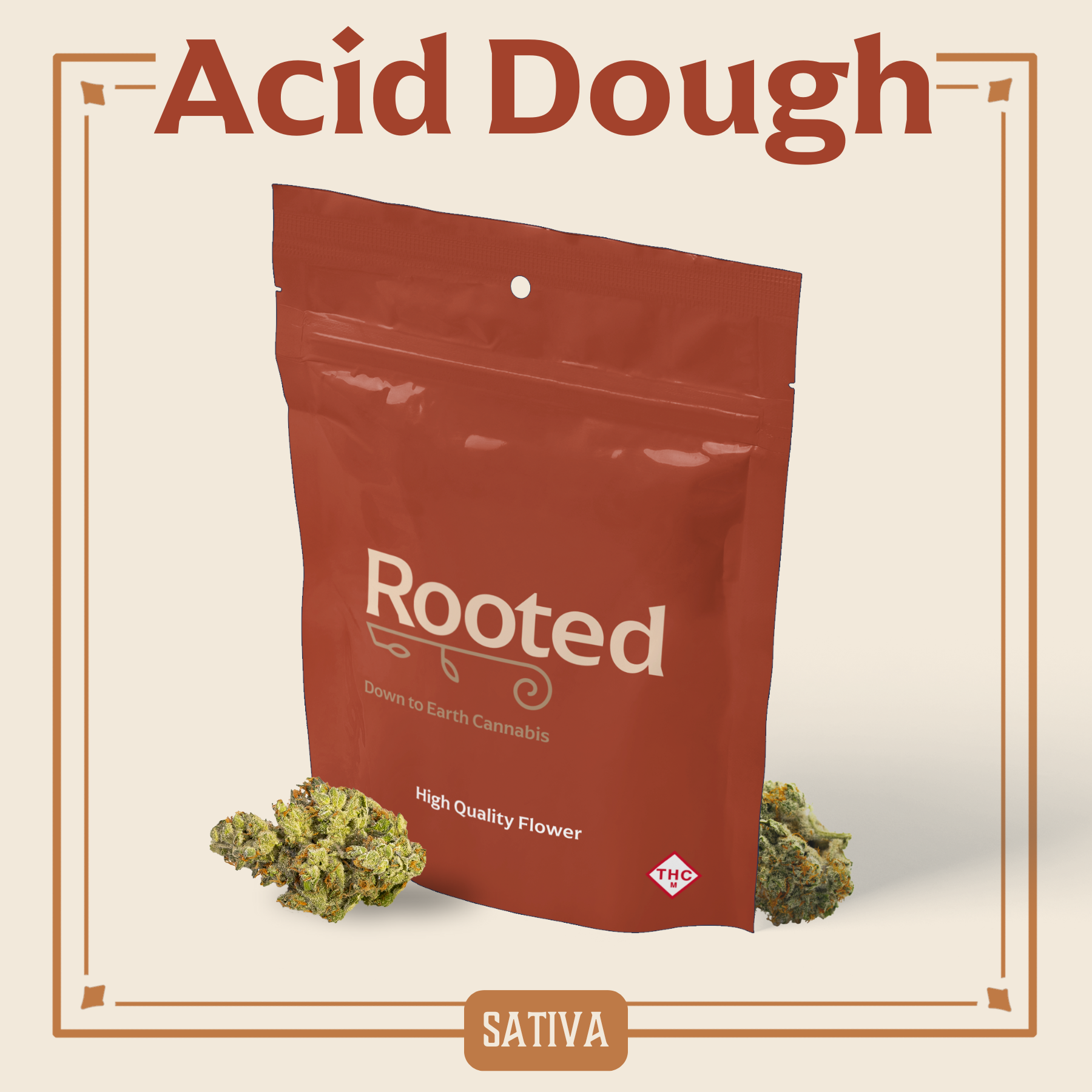 Photograph of product: Acid Dough Flower | 3.5g