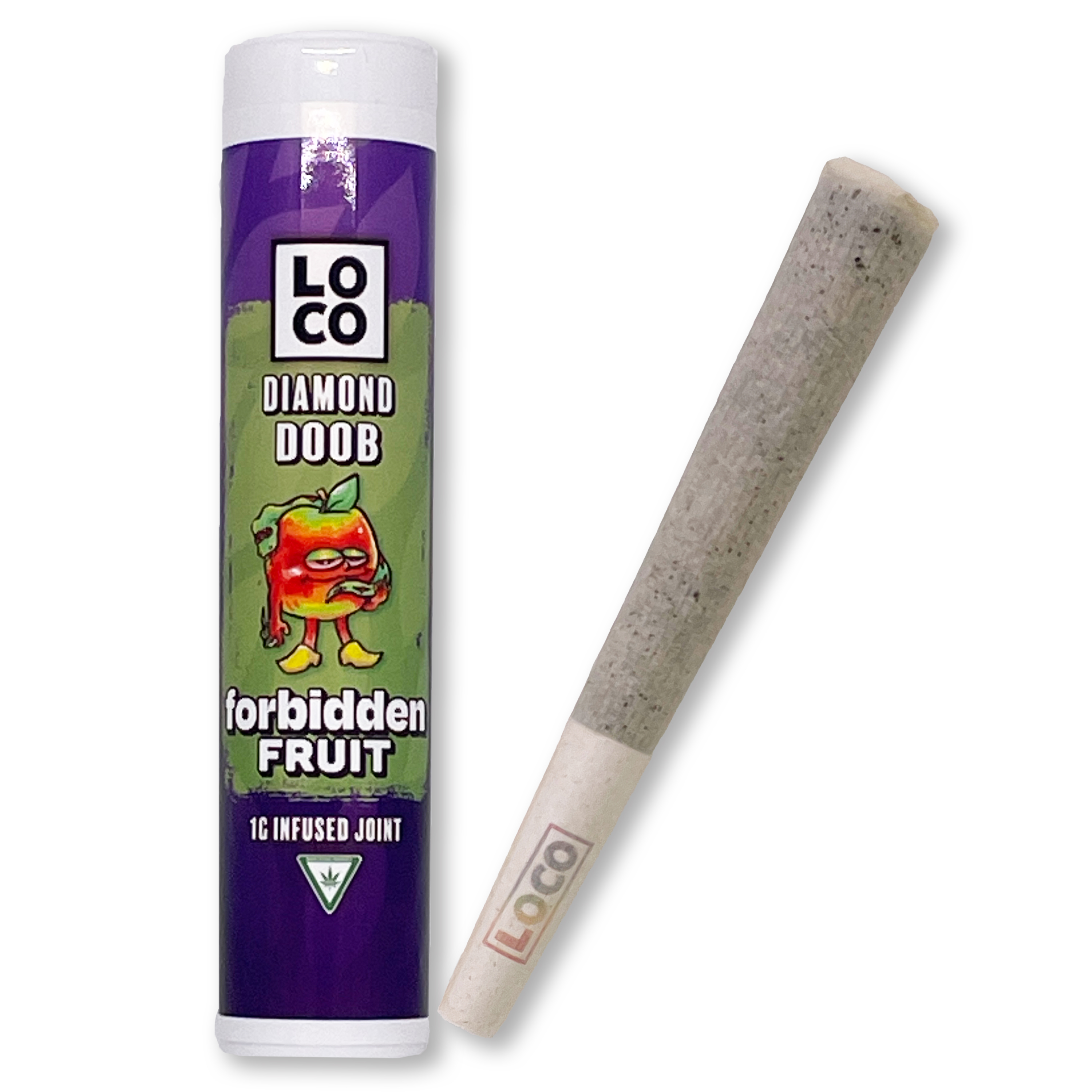 Photograph of product: LOCO - Forbidden Fruit Live Resin Infused Preroll - 1g