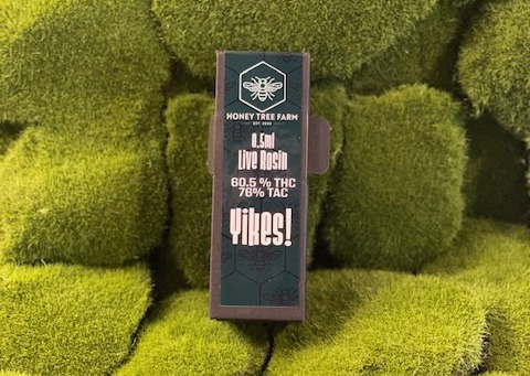 Photograph of product: Live Rosin Vape Cart | Yikes | Honey Tree Farm