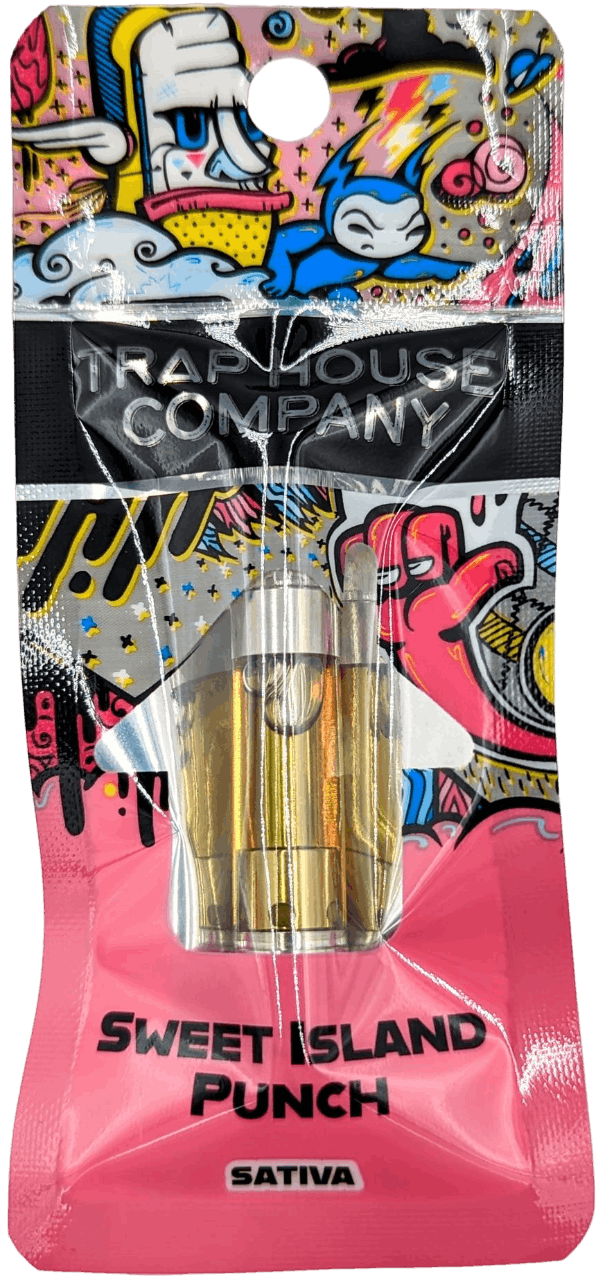 Photograph of product: Trap House | Sweet Island Punch  | Distillate 510 Vape Cart, 1g