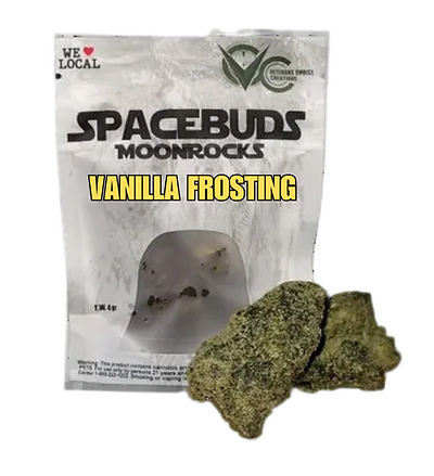 Photograph of product: Vanilla Frosting Moonrocks | Hybrid | Spacebuds