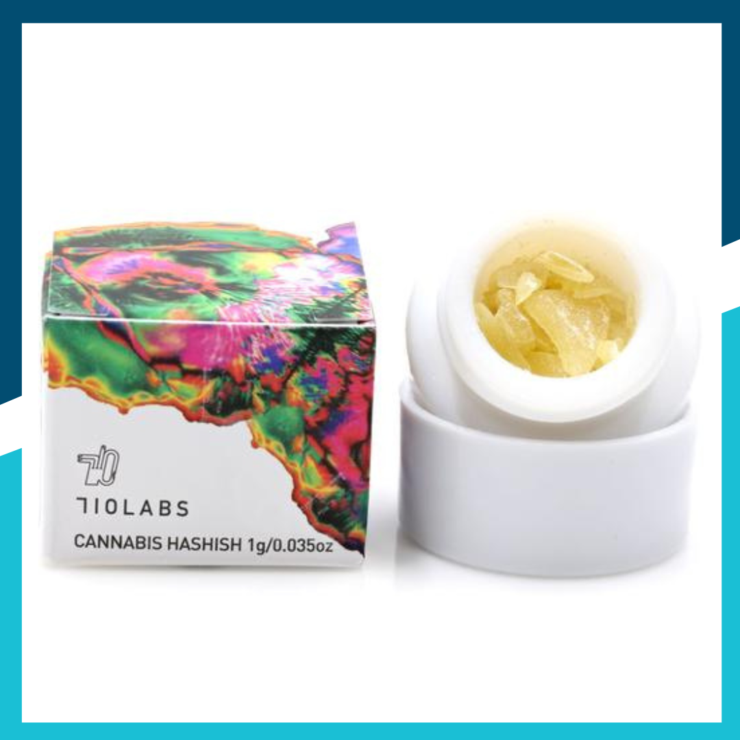 Photograph of product: 710 Labs | Tier 2 Live Rosin Badder - Garlic Cocktail #7  | Live Rosin