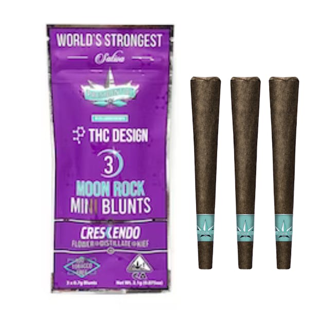 Photograph of product: Crescendo | .5g x 3 Mini Blunts - 