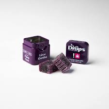 Photograph of product: Gummy - Drops 2pc - Blackberry 2:1