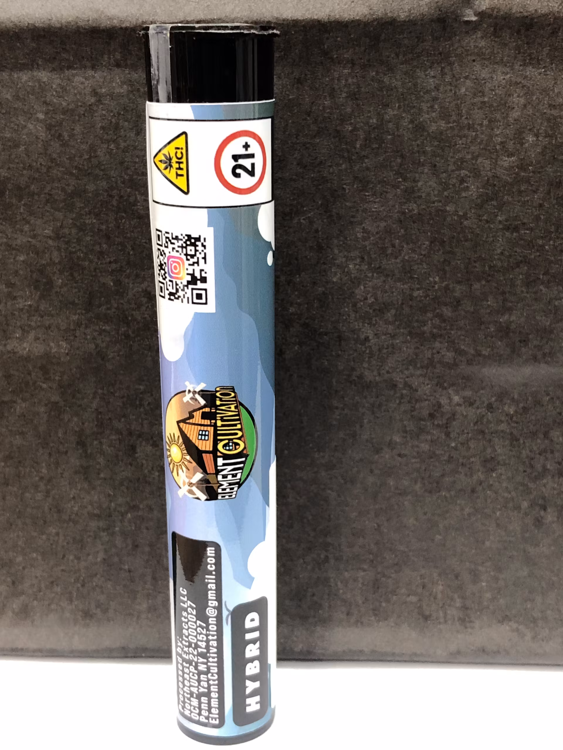 Photograph of product: ELEMENT CULTIVATION | PRE-ROLL JOINT | PEACHED APE | 2PK