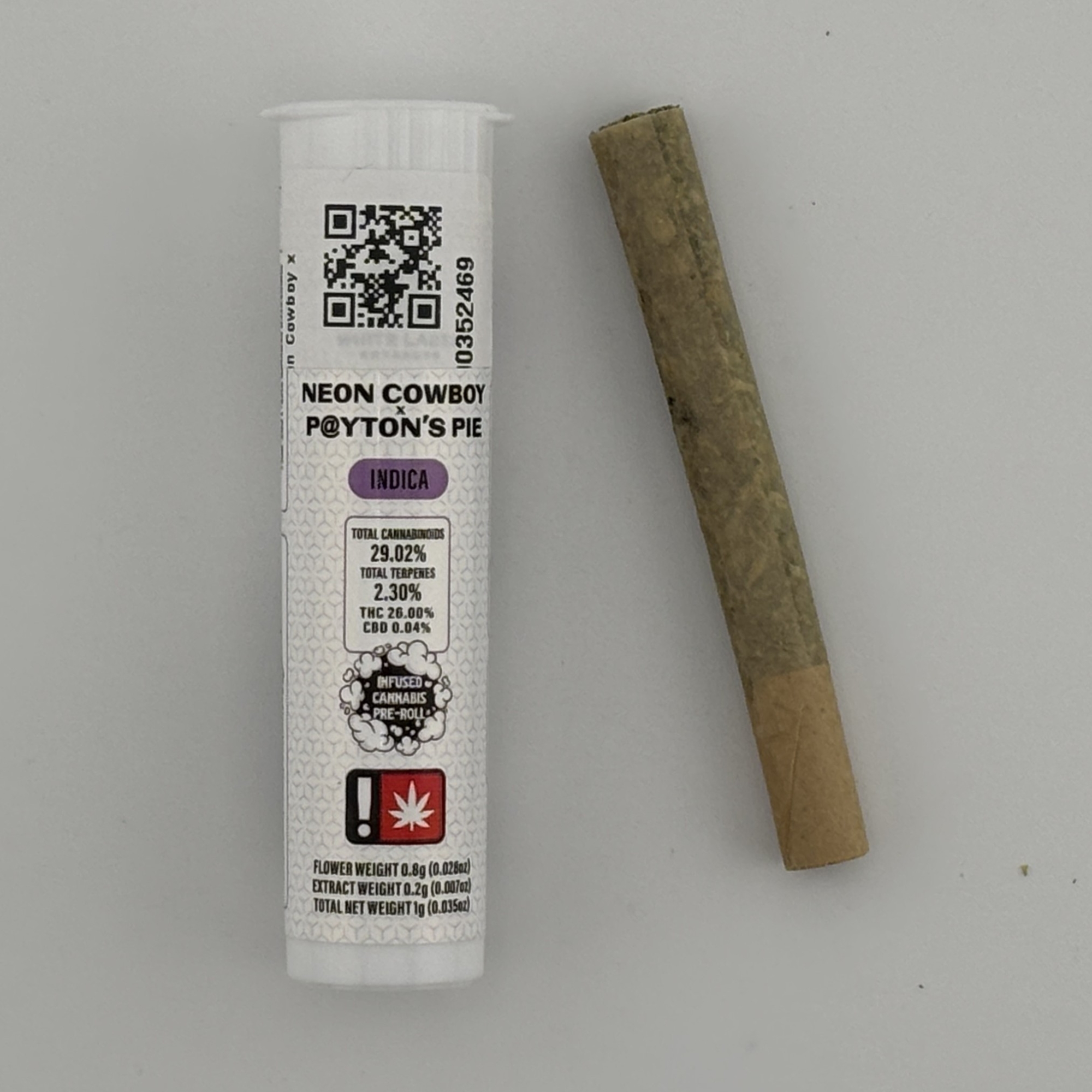 Photograph of product: White Label | Infused PR [I] | Neon Cowboy x Payton's Pie