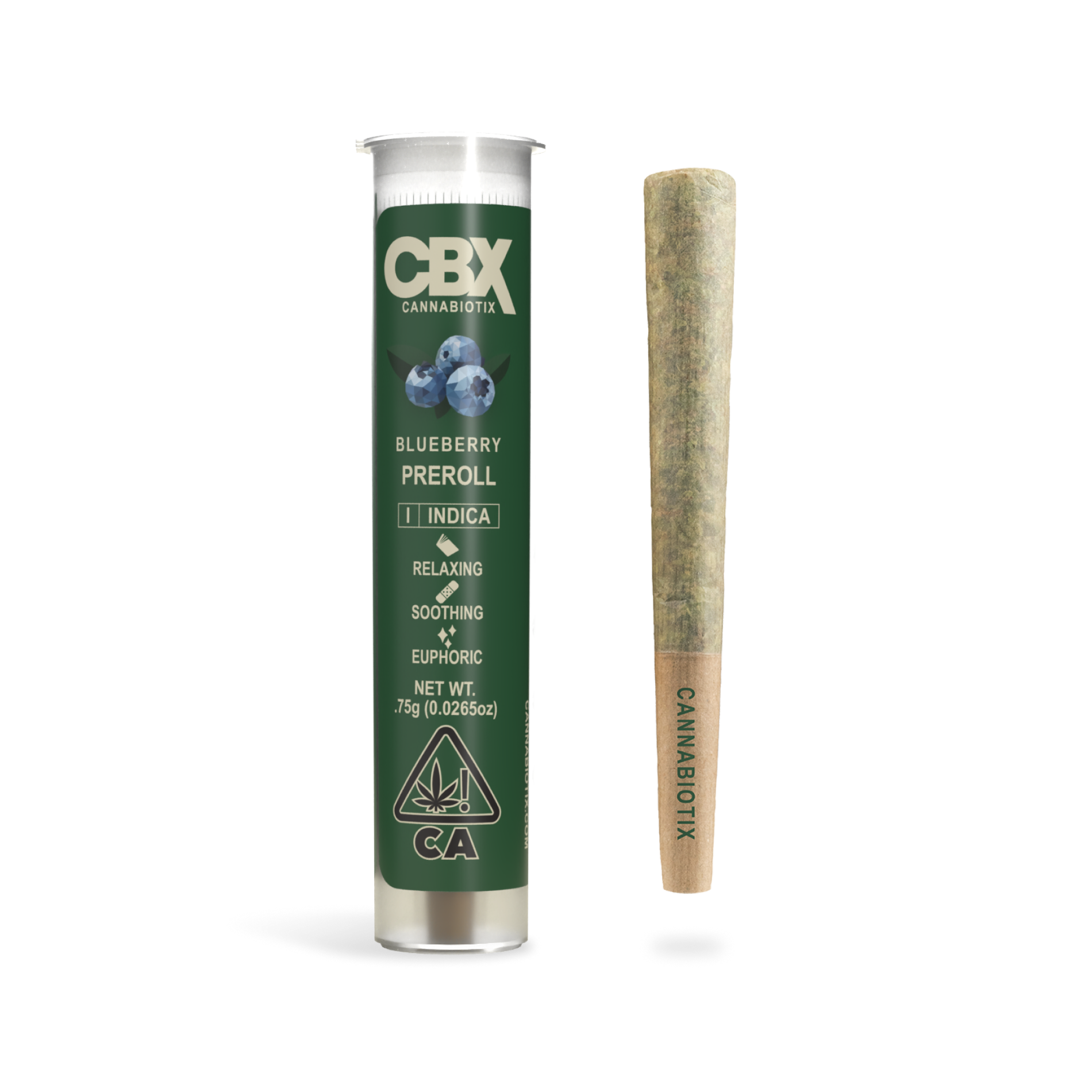 Photograph of product: Cannabiotix - Head Change (Hybrid) Preroll (.75g)