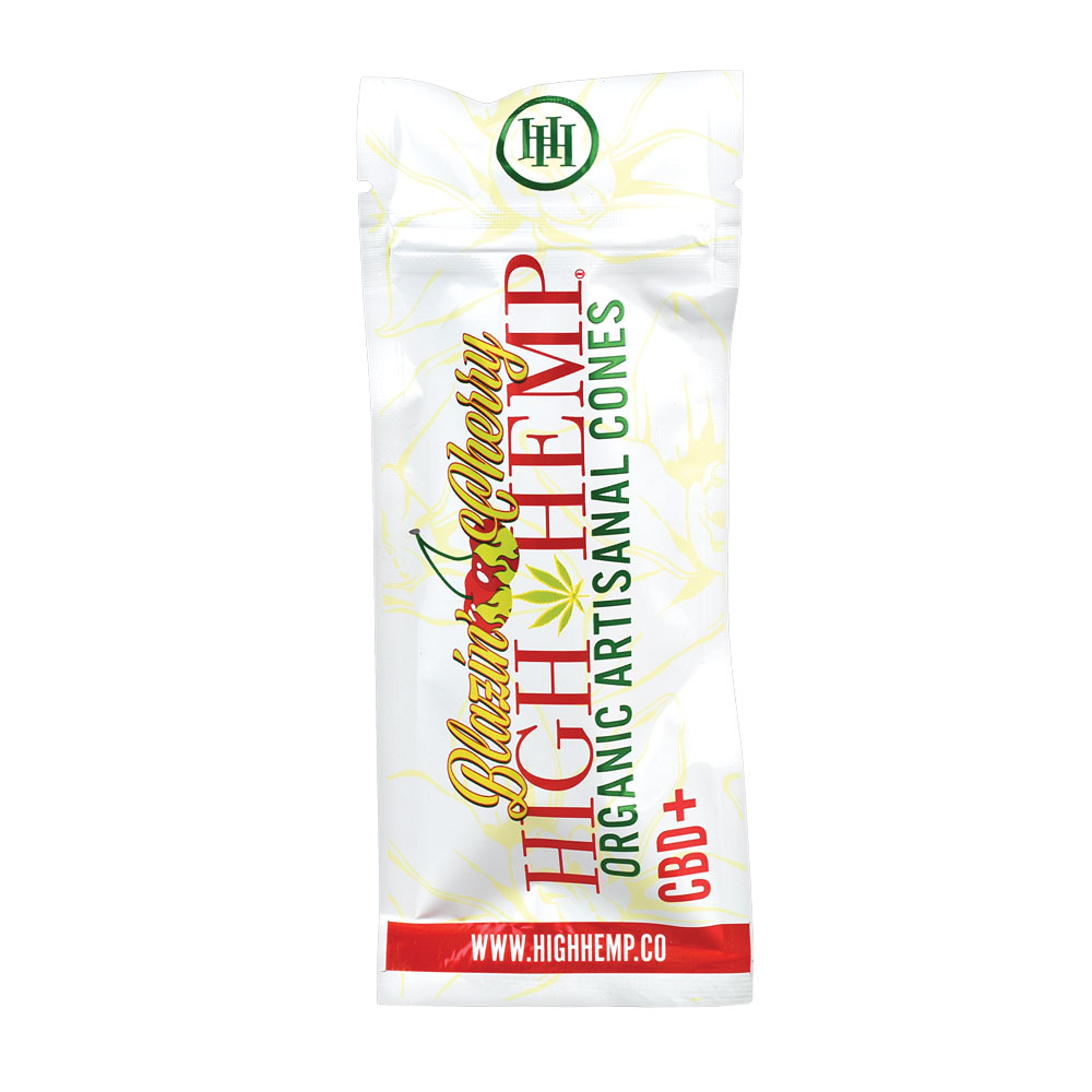 Photograph of product: High Hemp - Organic Hemp Cones | Blazin Cherry 2pk