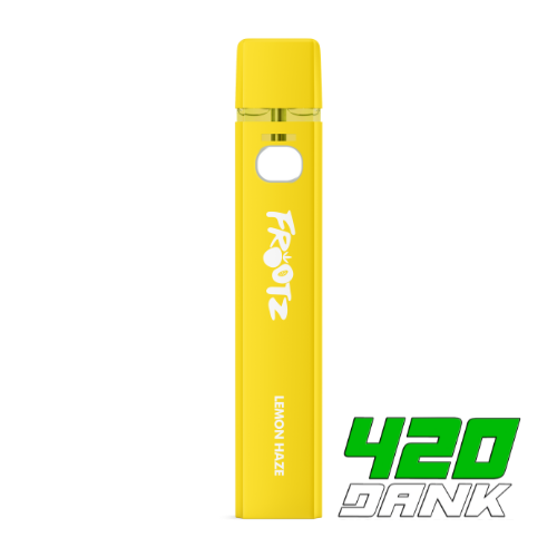 Photograph of product: Frootz - Disposable Vape - Lemon Haze