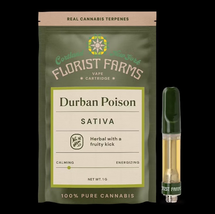 Photograph of product: Durban Poison | 510 Cartridge