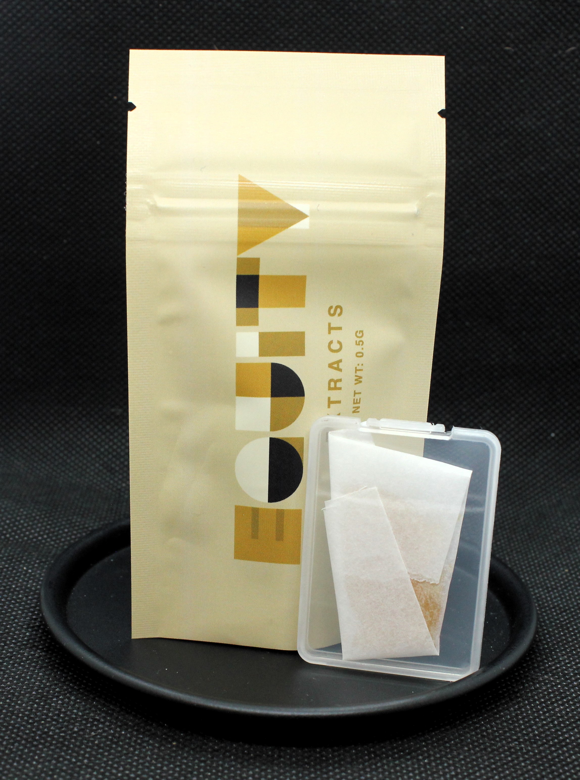 Photograph of product: Equity Extracts | Sunset Octane Shatter