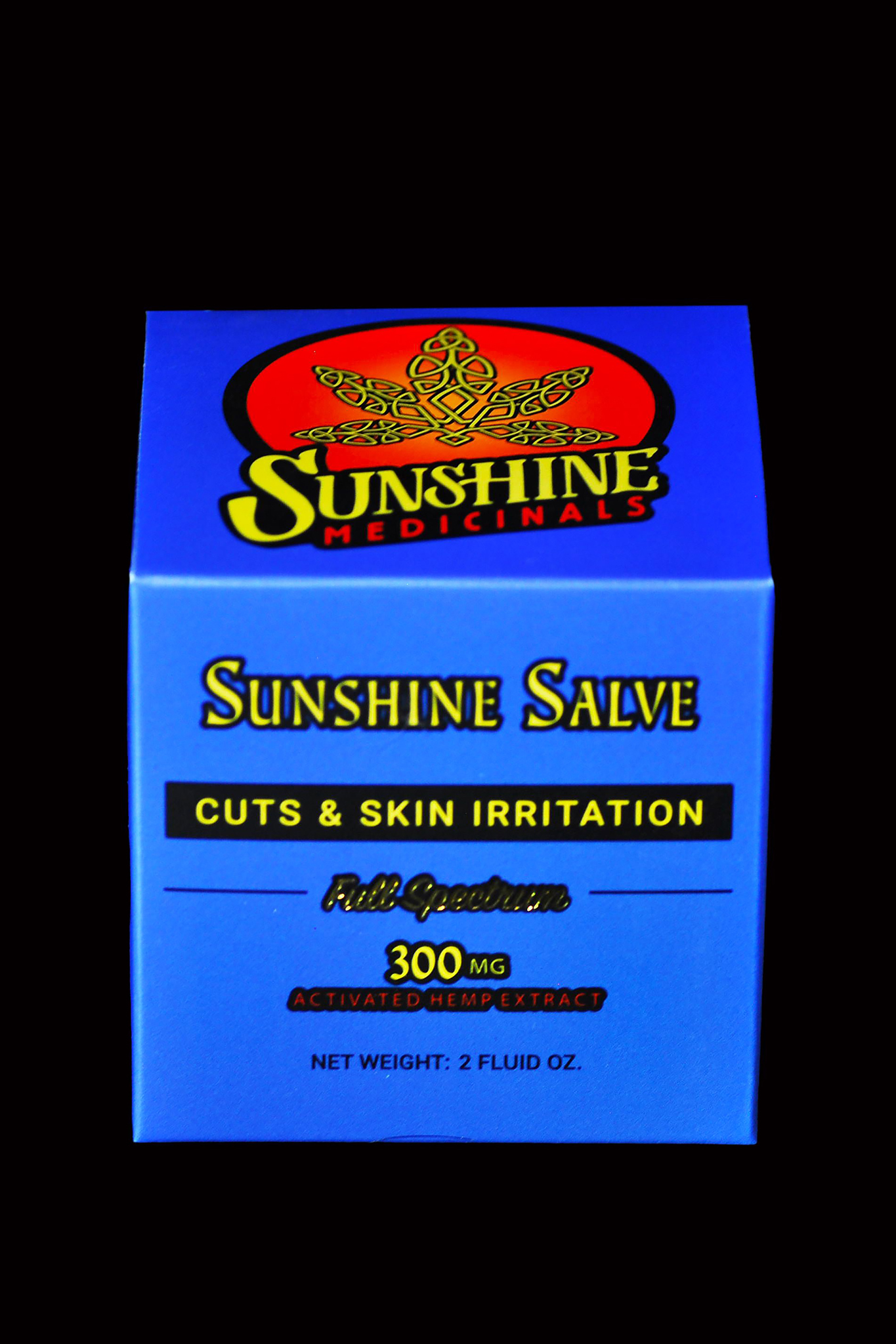 Photograph of product: Sunshine Medicinals Cuts and Skin CBD Salve