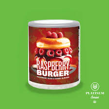 Photograph of product: Phat Panda Platinum Jar Flower Raspberry Burger - 3.5g