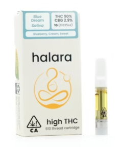 Photograph of Product: Halara Blue Dream THC Cart