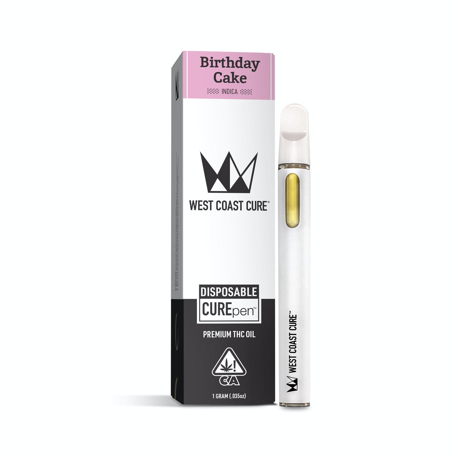 Photograph of product: Birthday Cake Disposable CUREpen - 1G
