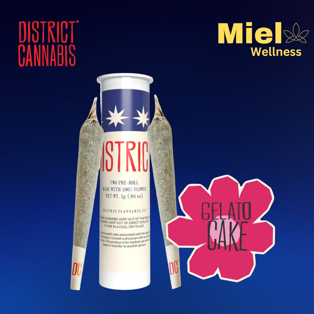 Photograph of product: Gelato Cake | Pre Roll 2 Pck | .5g