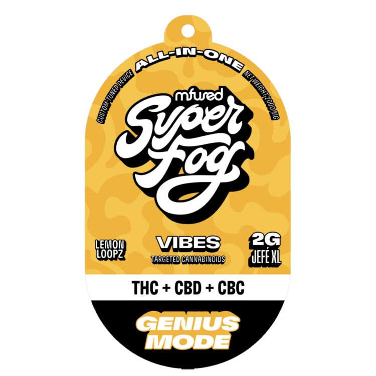 Photograph of product: Disposable Vape Genius Mode TH-oui+CBD+CBC (Targeted Cannabinoids Flavored) mf
