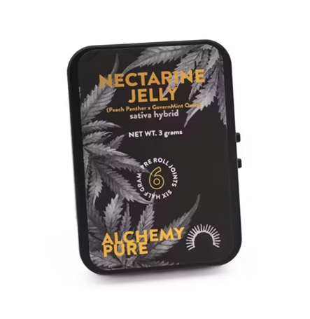 Photograph of product: Alchemy Pure | Nectarine Jelly | Infused Pre-Rolls 6PK 3g