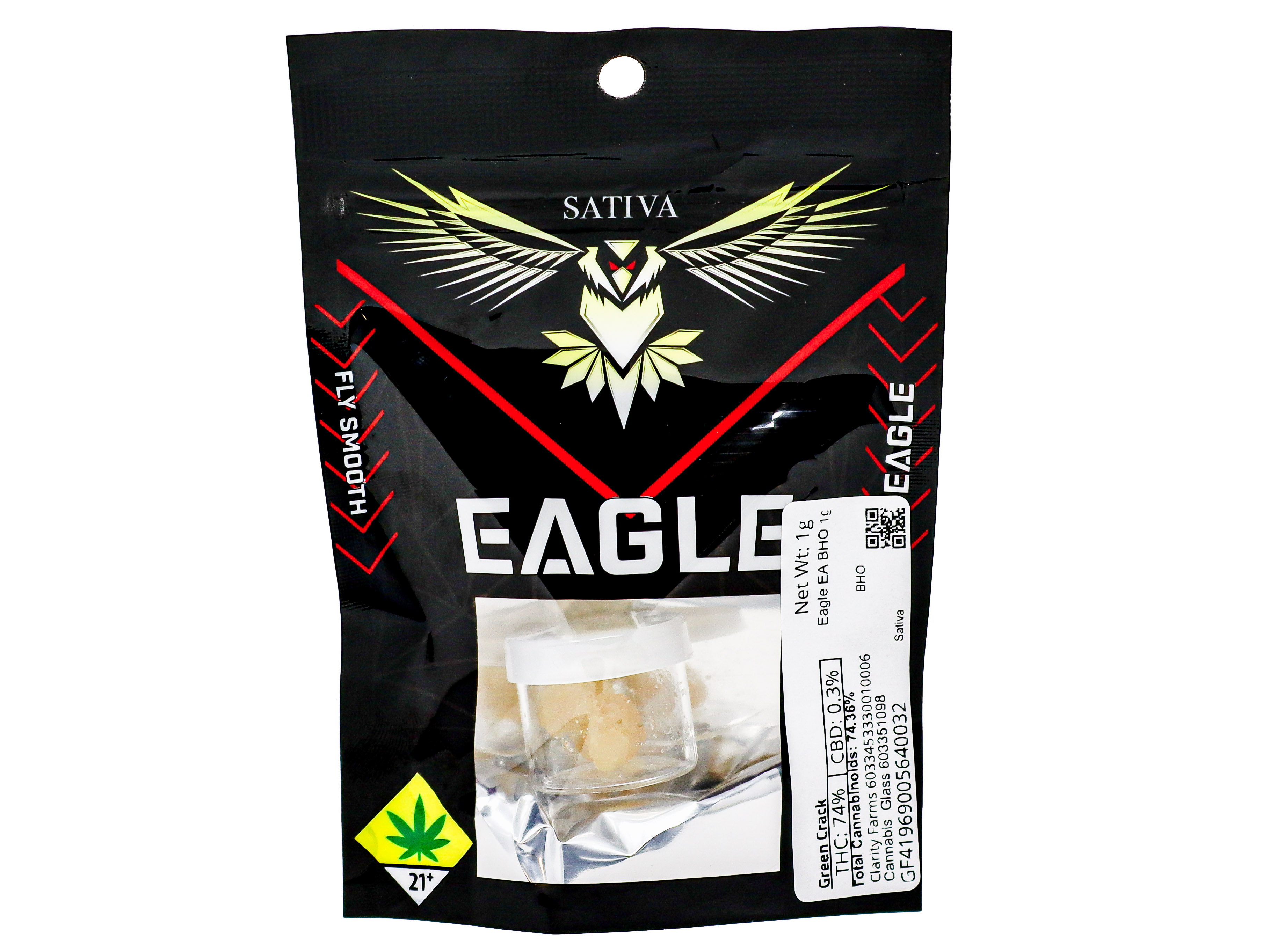 Photograph of product: COW Green Crack BHO Concentrate 35145