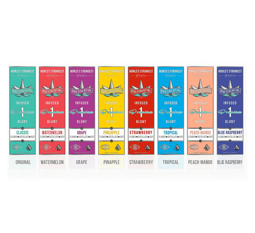 Photograph of product: Infused Watermelon Mini Blunts 1.8g (3-Pack | 0.6g Each)