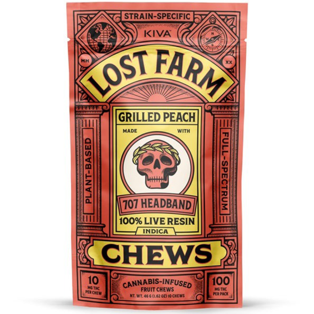 Photograph of product: Fruit Chews | Lost Farm | Grilled Peaches [10pk]