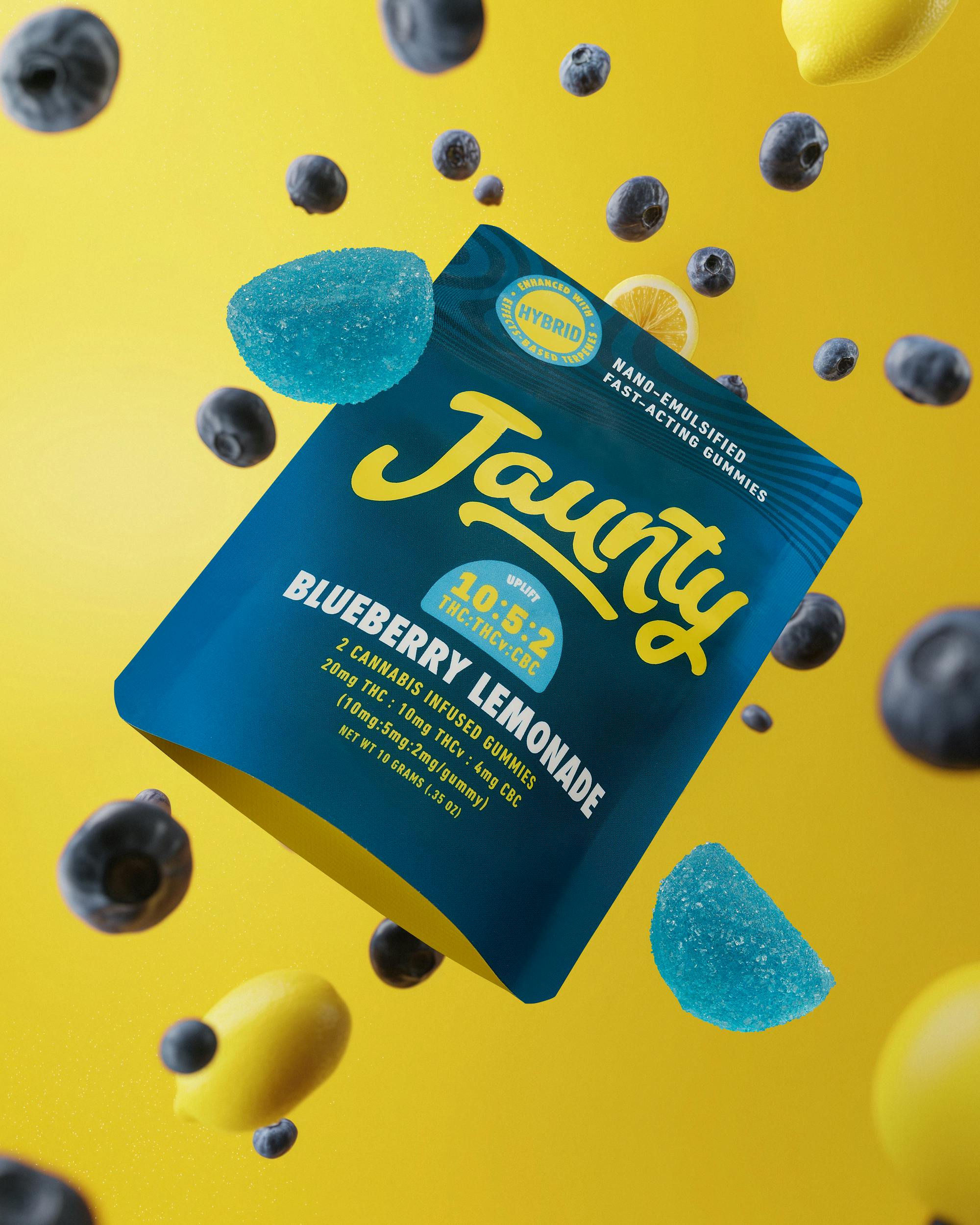 Photograph of product: Jaunty - Blueberry Lemonade 2pk