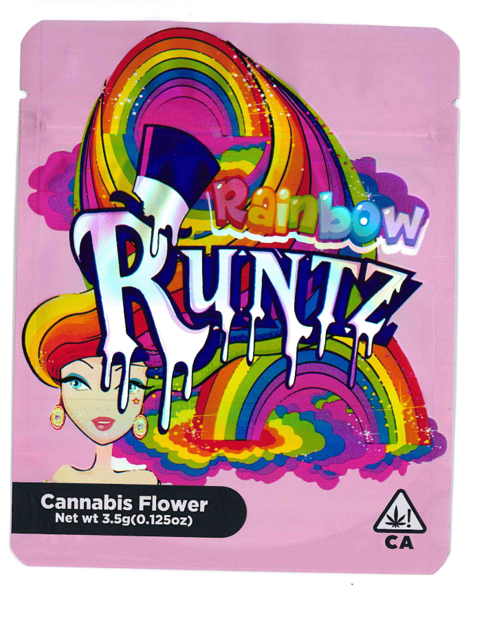 Photograph of product: Cali Packs | Rainbow Road Bag - 3.5g