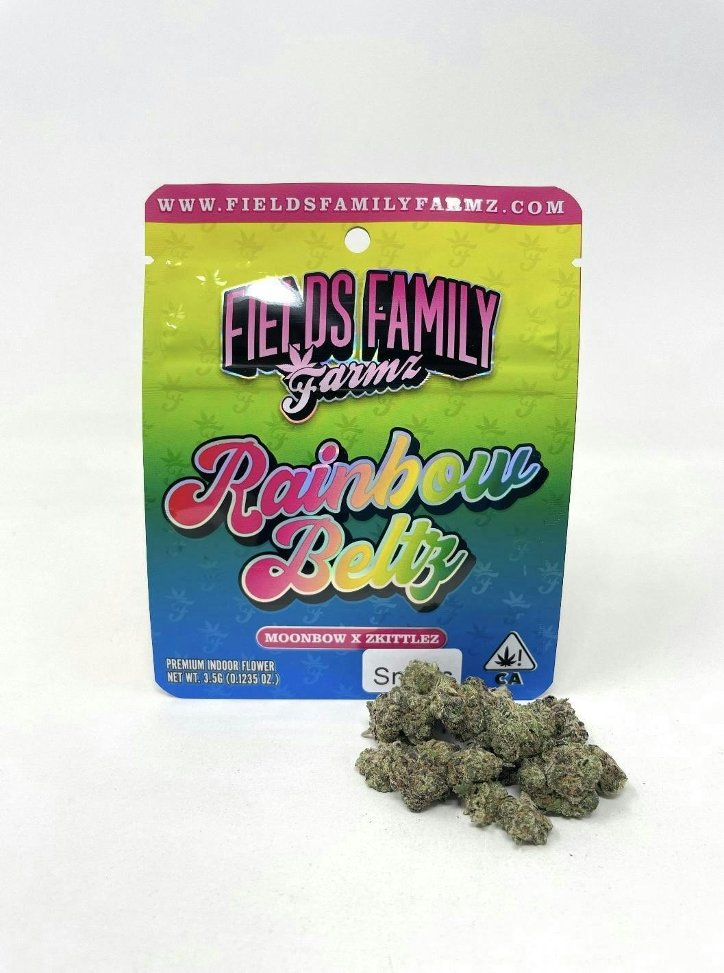 Photograph of product: SMALLS - RAINBOW BELTZ (3.5G) 28.11%THC | 31.60%TOTAL
