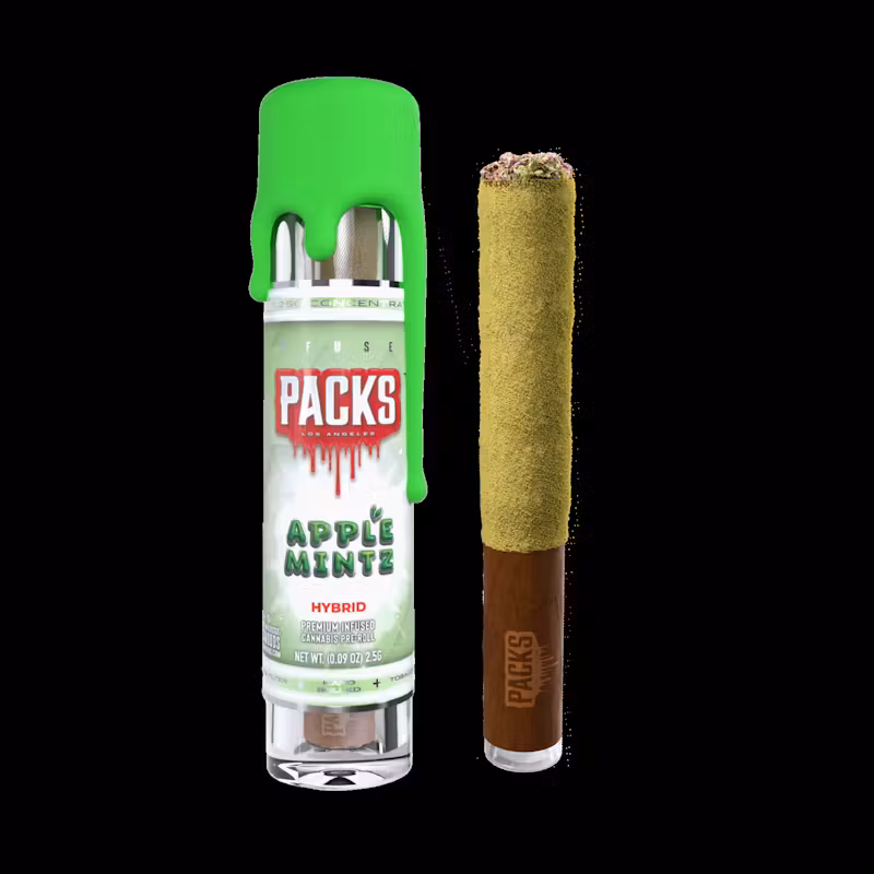 Photograph of product: Apple Mintz | 2.5G Infused Preroll