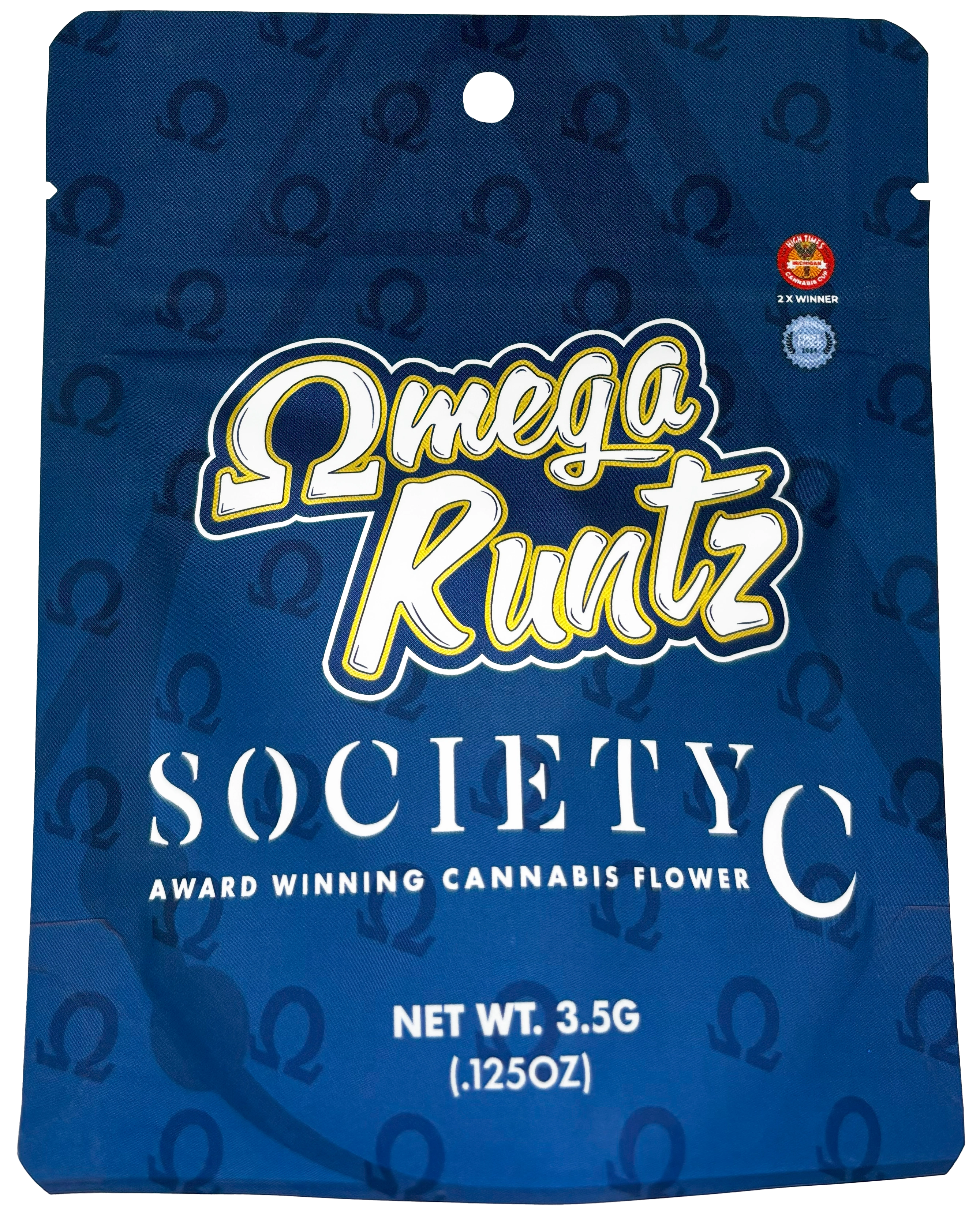 Photograph of product: Society C | Omega Runtz | Pre-Packaged Flower - 3.5g