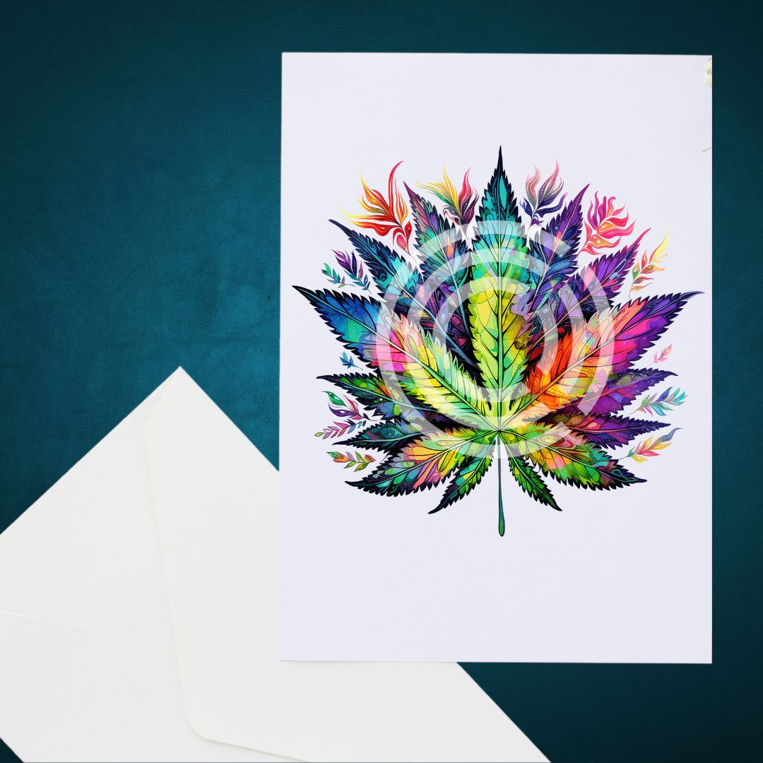 Photograph of product: Oui'd Leaf Card