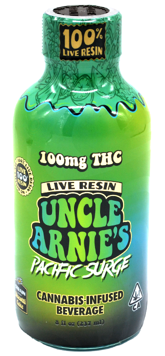 Photograph of product: Uncle Arnie's | Pacific Surge LR | 237ml 100MG Beverage