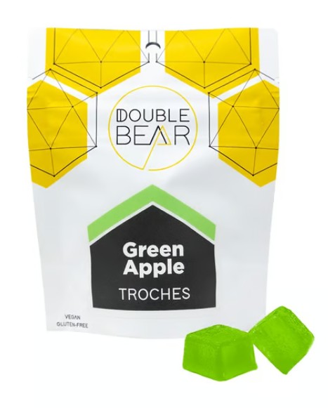 Photograph of product: Green Apple Troches 10mg/10pk (100mg)